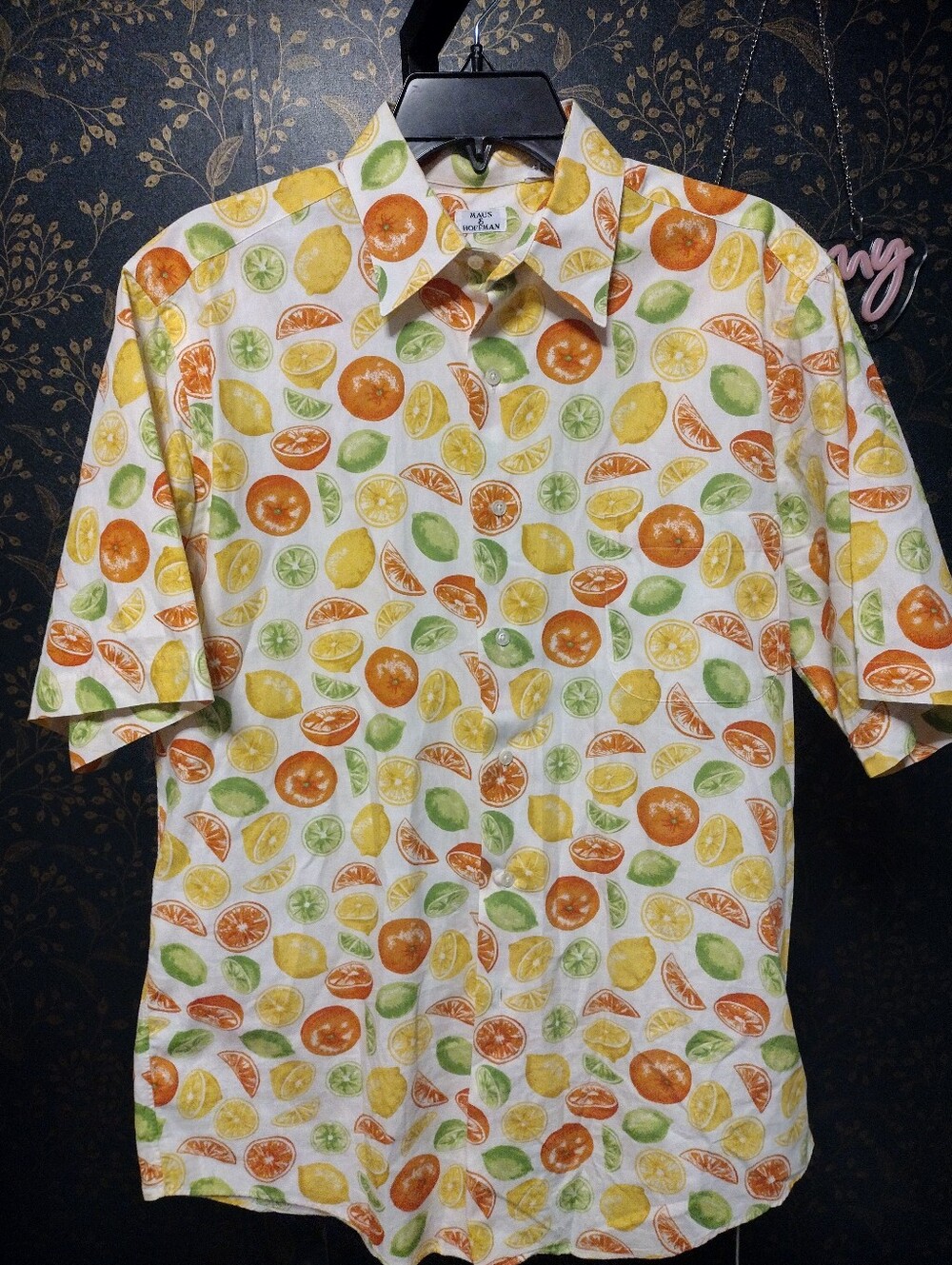 Maus & Hoffman Citrus Print Button Down Shirt